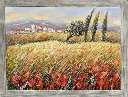 Sunny Aix-en-provence di Mona Berga, Pittura in vendita su Singulart