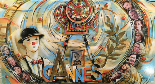 Palme d'Or di Mona Berga, Pittura in vendita su Singulart