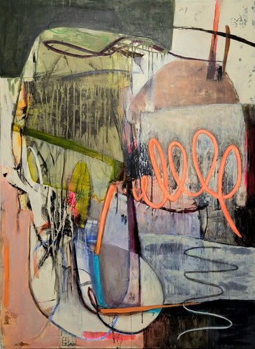 Un monstre dins del meu cor di Hélène Rooryck, Pittura in vendita su Singulart