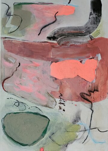 Colores de canícula par Hélène Rooryck, Peinture en vente sur Singulart