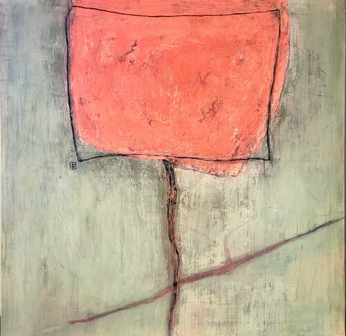 Orange von Hélène Rooryck, Malerei kaufen auf Singulart