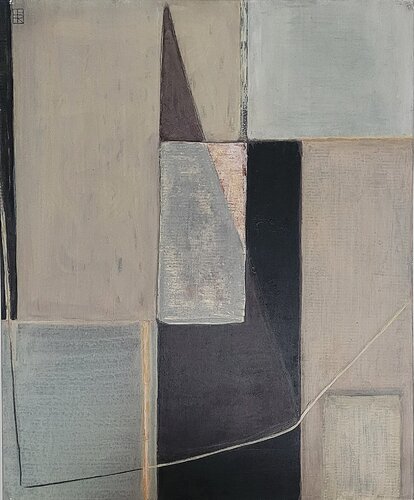 Equilibrio silencioso di Hélène Rooryck, Pittura in vendita su Singulart