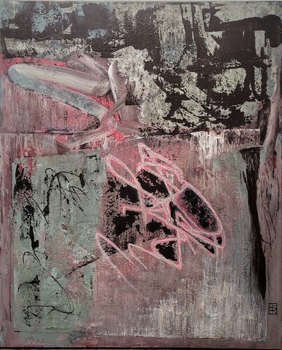Sentimientos revueltos di Hélène Rooryck, Pittura in vendita su Singulart
