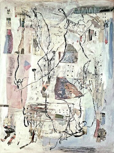 Paisaje entrópico di Hélène Rooryck, Pittura in vendita su Singulart