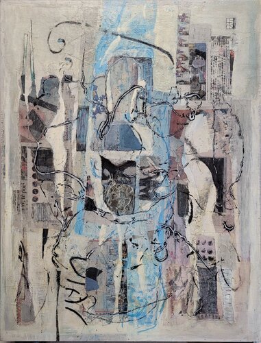 Carnaval di Hélène Rooryck, Pittura in vendita su Singulart