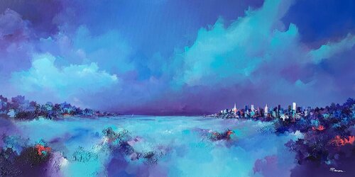 Un Vent d’Espoir van Cyril Pienon, Schilderij te koop op Singulart