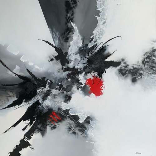 Turbulence van Cyril Pienon, Schilderij te koop op Singulart
