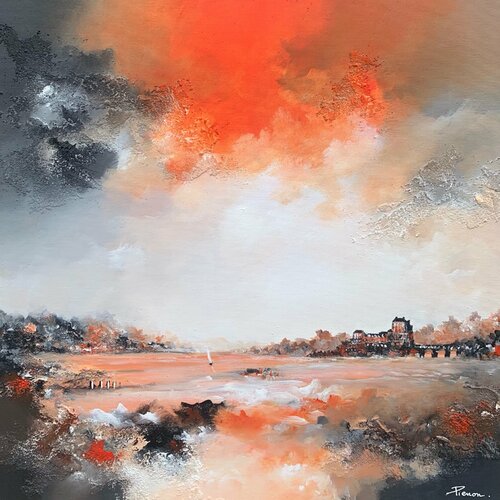 Un vent d’Ecosse van Cyril Pienon, Schilderij te koop op Singulart