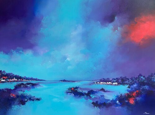 Bora Bora di Cyril Pienon, Pittura in vendita su Singulart