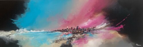 Somewhere par Cyril Pienon, Peinture en vente sur Singulart