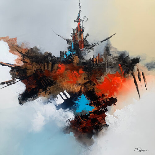 Explosion von Cyril Pienon, Malerei kaufen auf Singulart