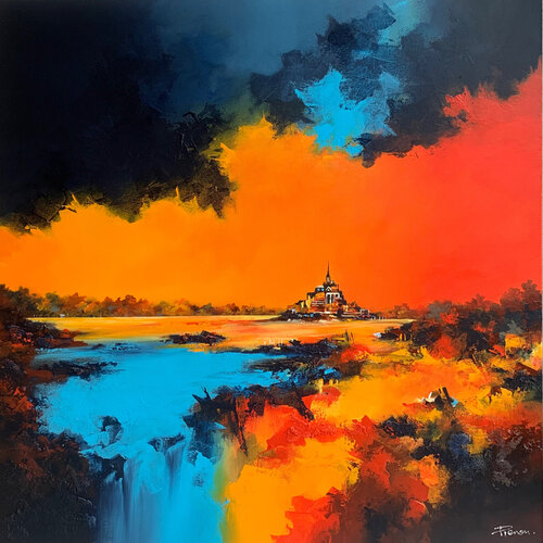 Hommage au Mont St Michel Cyril Pienon