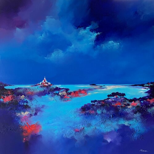 Un Autre Rivage van Cyril Pienon, Schilderij te koop op Singulart