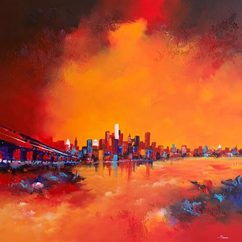 Illusion van Cyril Pienon, Schilderij te koop op Singulart