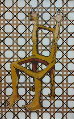 Chaise anthropomorphe par Baptiste Laurent, Œuvre sur papier en vente sur Singulart