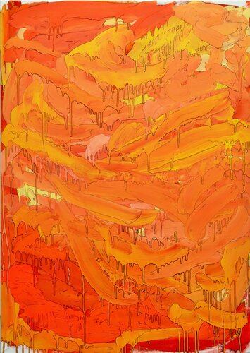 cave red van Baptiste Laurent, Schilderij te koop op Singulart