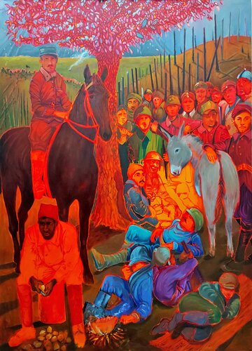 Endless World War di Baptiste Laurent, Pittura in vendita su Singulart