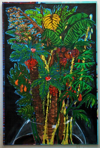 Bouquet de jungle van Baptiste Laurent, Schilderij te koop op Singulart