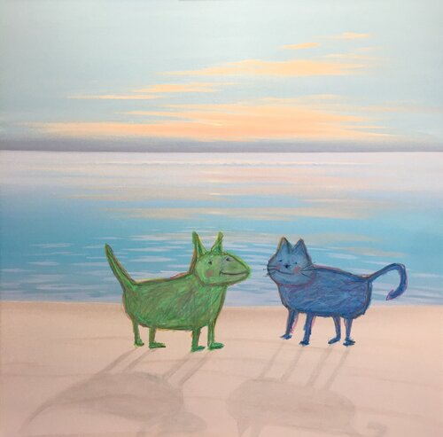 El perro verde y el gato azul Paco Muñoz Santana