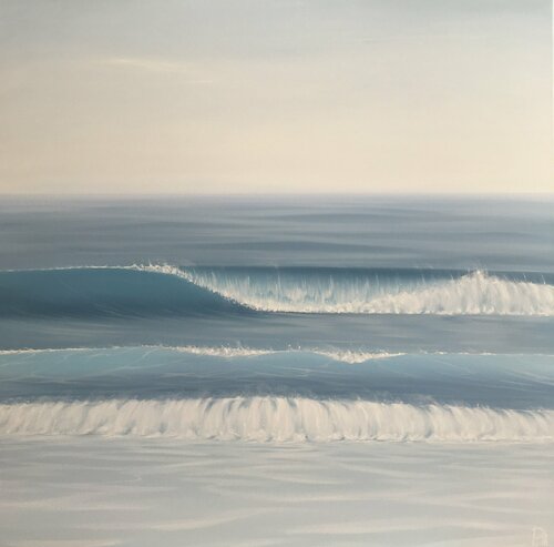 Índigo IV van Paco Muñoz Santana, Schilderij te koop op Singulart