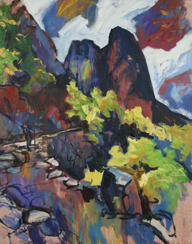 Yosemite, Four Mile (Pure Expression) van David Sheldon, Schilderij te koop op Singulart