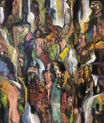 Garden of Earthly Constraints van David Sheldon, Schilderij te koop op Singulart