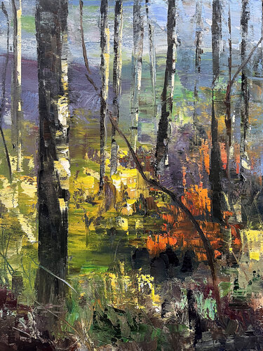 Autumn Passage II di David Sheldon, Pittura in vendita su Singulart