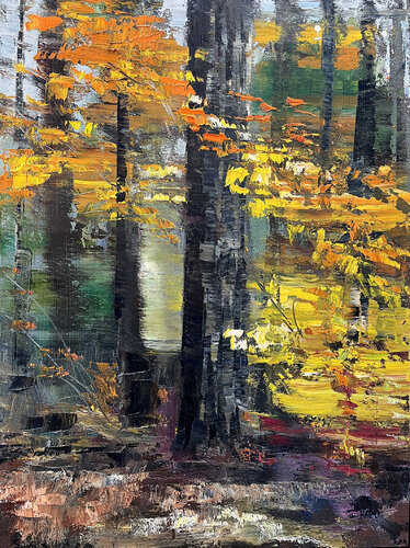 Autumn Passage I von David Sheldon, Malerei kaufen auf Singulart