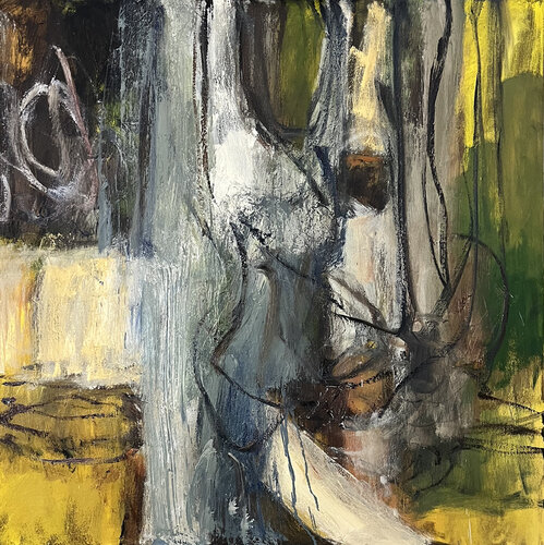 Seated Figure von David Sheldon, Malerei kaufen auf Singulart