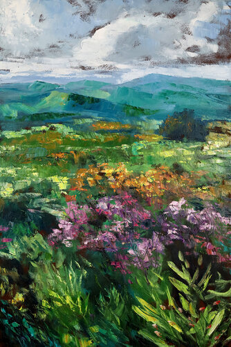 Black Balsam View di David Sheldon, Pittura in vendita su Singulart