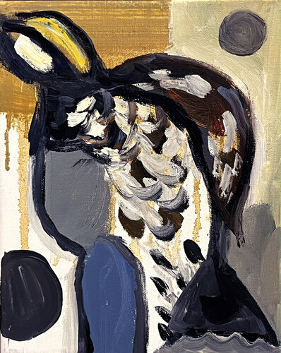 Blue Grouse di David Sheldon, Pittura in vendita su Singulart