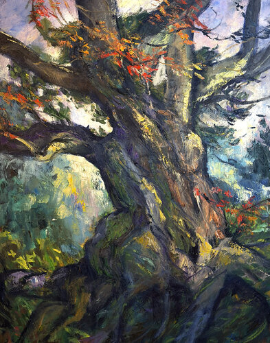 The Storm par David Sheldon, Peinture en vente sur Singulart