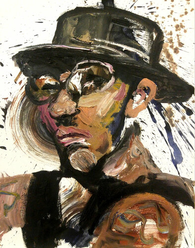 The Artist di David Sheldon, Pittura in vendita su Singulart