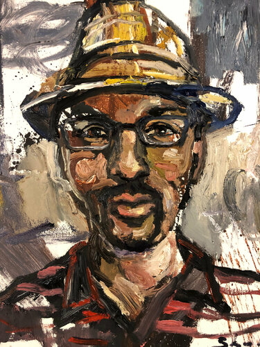 Steven di David Sheldon, Pittura in vendita su Singulart