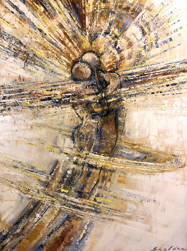 The Kiss di David Sheldon, Pittura in vendita su Singulart