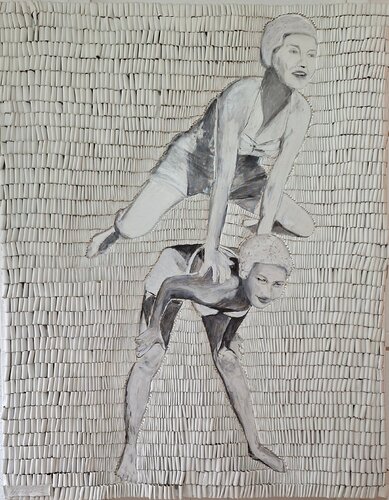 Bocksprung by Martina Hamrik, Painting for Sale on Singulart