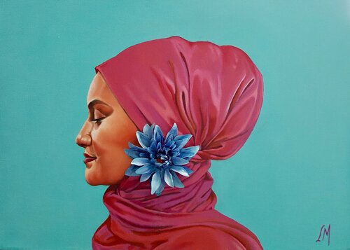 Aseel teal by Leonardo Montoya, Painting for Sale on Singulart
