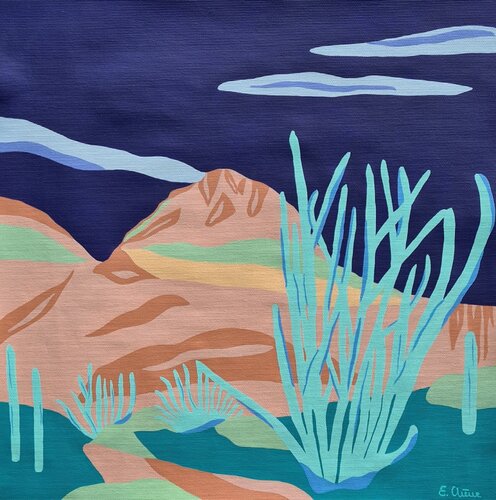 Ocotillos van Emilie Chêne, Schilderij te koop op Singulart