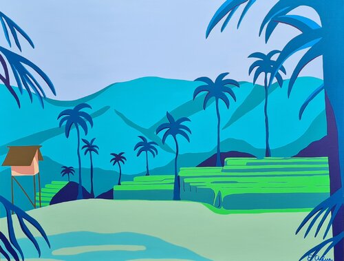 Promenade par Emilie Chêne, Peinture en vente sur Singulart
