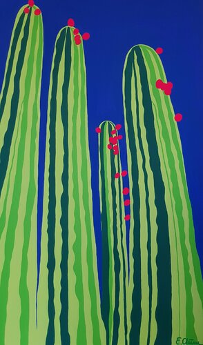 Cardones de baja van Emilie Chêne, Schilderij te koop op Singulart