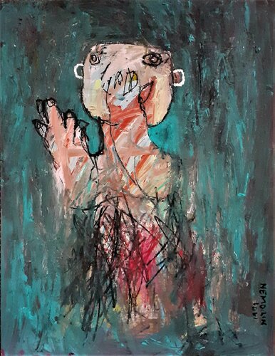 Sans titre van Ronnie NEMORIN, Werk op papier te koop op Singulart