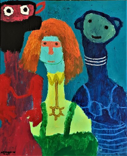 Gardons notre energie ... van Ronnie NEMORIN, Schilderij te koop op Singulart