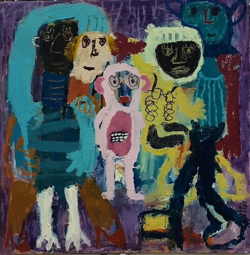 Festoyons l'impossible van Ronnie NEMORIN, Schilderij te koop op Singulart