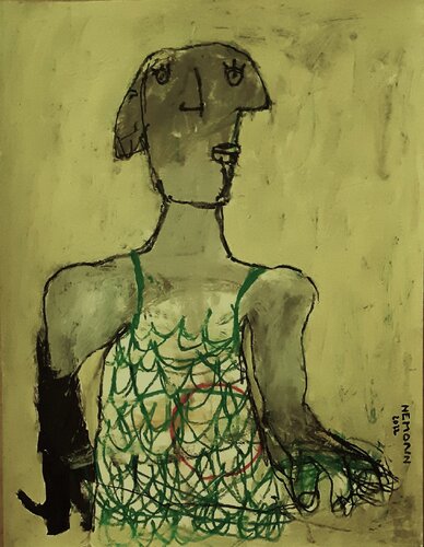 Passionnément by Ronnie NEMORIN, Work on Paper for Sale on Singulart