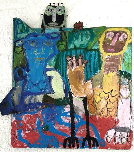 Turbulence Royale by Ronnie NEMORIN, Painting for Sale on Singulart