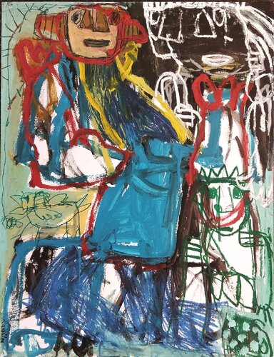 Festoyons sans detours par Ronnie NEMORIN, Œuvre sur papier en vente sur Singulart