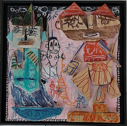 Cours des Troubadours by Ronnie NEMORIN, Painting for Sale on Singulart