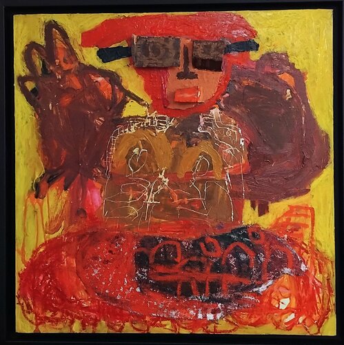 Respiration Triscupide van Ronnie NEMORIN, Schilderij te koop op Singulart