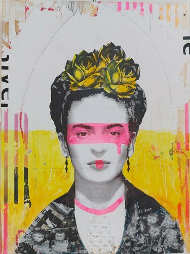 Frida Coco-citron van Maryline Lemaitre, Schilderij te koop op Singulart