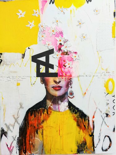 Almost /Presque di Maryline Lemaitre, Pittura in vendita su Singulart